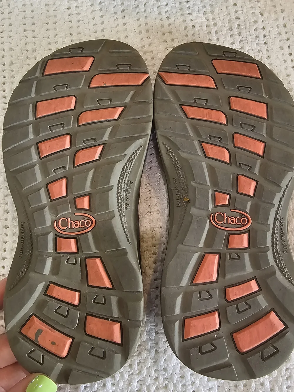 Chaco Kids Black Flip-Flops with Gray Straps and Yellow Accent